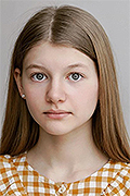 модель Бугулова Елизавета   
Год рождения 2010   
Цвет глаз: серо-голубой   
Цвет волос: светло-русый